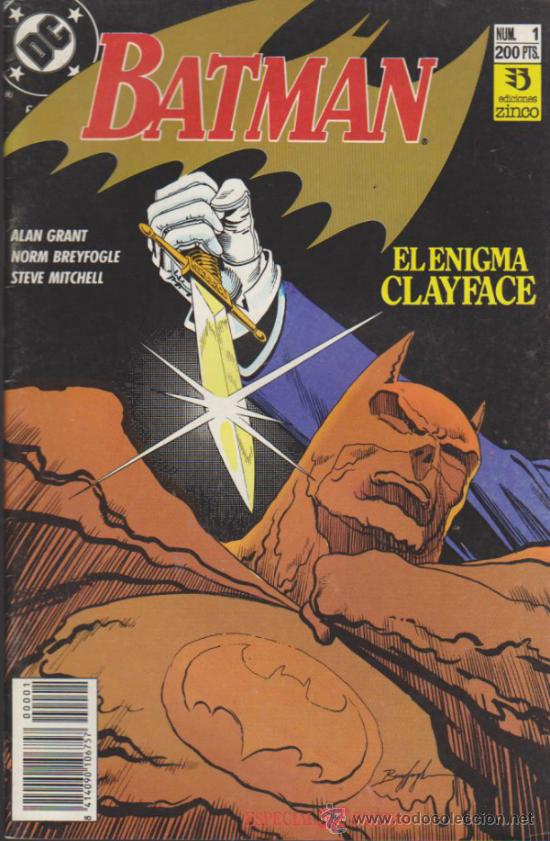 C&oacute;mics: Batman n&ordm;  1. El Enigma Clayface. Zinco. - Foto 1