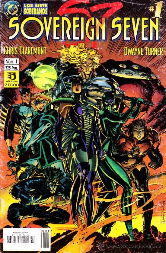 C&oacute;mics: SOVEREIGN SEVEN--DC--ZINCO--N&ordm; 1 - Foto 1