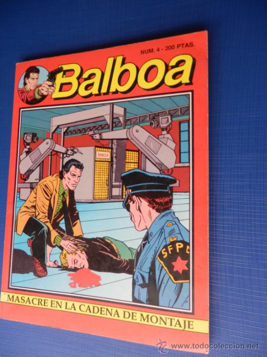 C&oacute;mics: BALBOA NUM. 4 ED. ZINCO 96 PAGS. - Foto 1