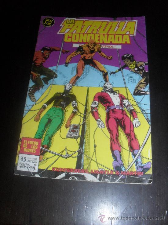 C&oacute;mics: LA PATRULLA CONDENADA N&ordm; 3. DC COMICS. EDICIONES ZINCO. - Foto 1