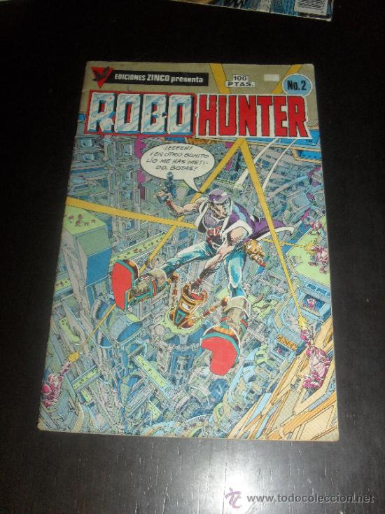 C&oacute;mics: ROBO HUNTER N&ordm; 2. ROBOHUNTER. DC COMICS. EDICIONES ZINCO. - Foto 1
