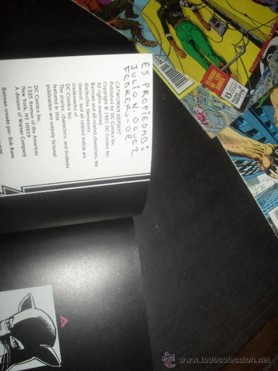 C&oacute;mics: CATWOMAN. DESAFIANTE. PRESTIGE. DC COMICS. EDICIONES ZINCO. - Foto 2