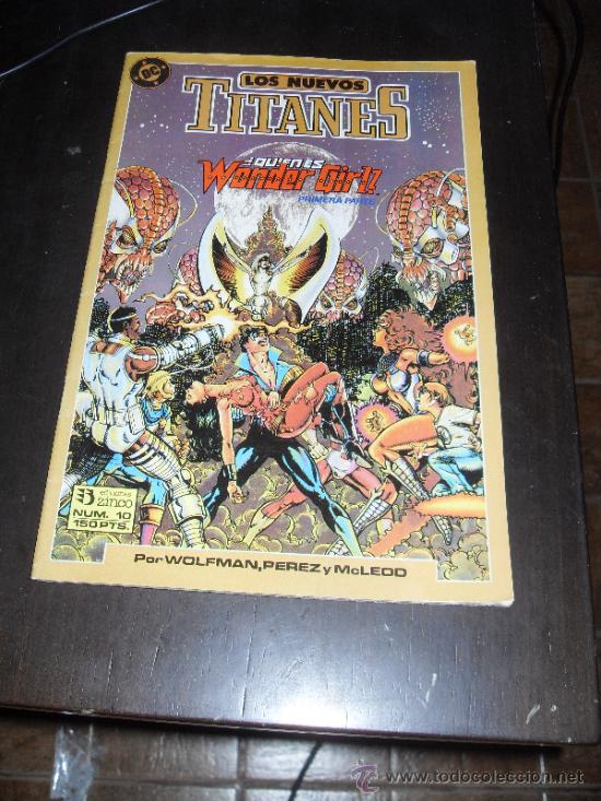 C&oacute;mics: LOS NUEVOS TITANES N&ordm; 10. VOL. 2. DC COMICS. EDICIONES ZINCO. - Foto 1