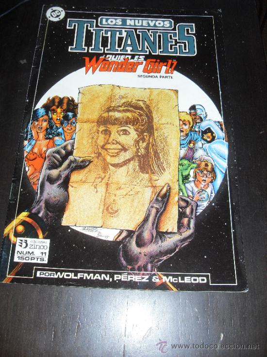 C&oacute;mics: LOS NUEVOS TITANES N&ordm; 11. VOL. 2. DC COMICS. EDICIONES ZINCO. - Foto 1
