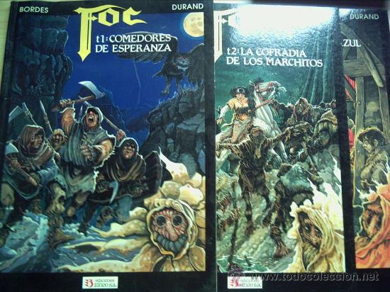C&oacute;mics: Foc, Comedores de Esperanza. Serie Completa. 3 Tomos. - Foto 1