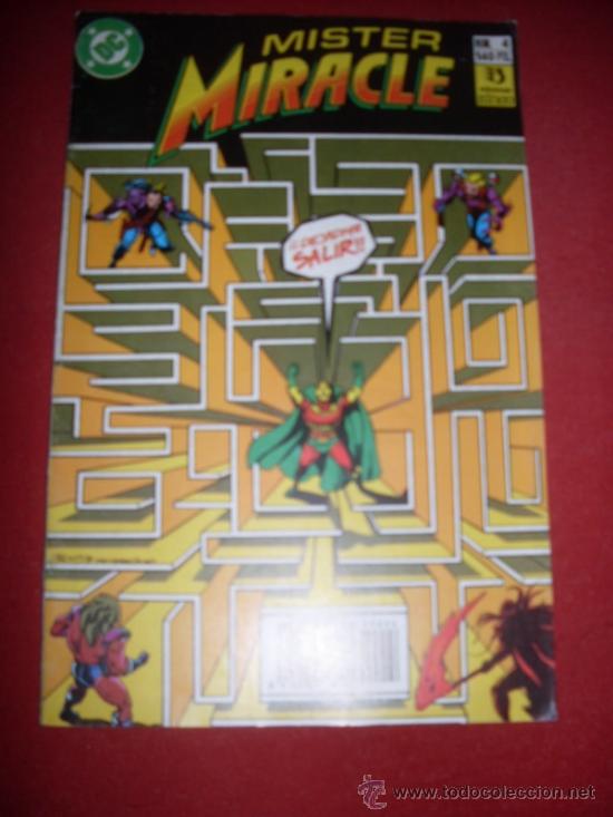 C&oacute;mics: DC ZINCO MISTER MIRACLE NUMERO 4 BUEN ESTADO - Foto 1