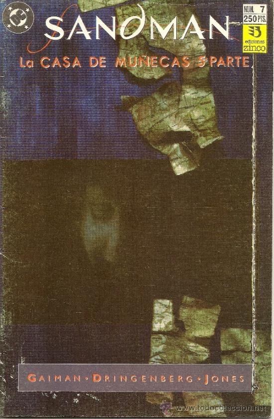 C&oacute;mics: SANDMAN. ZINCO. 3 N&Uacute;MEROS - Foto 2