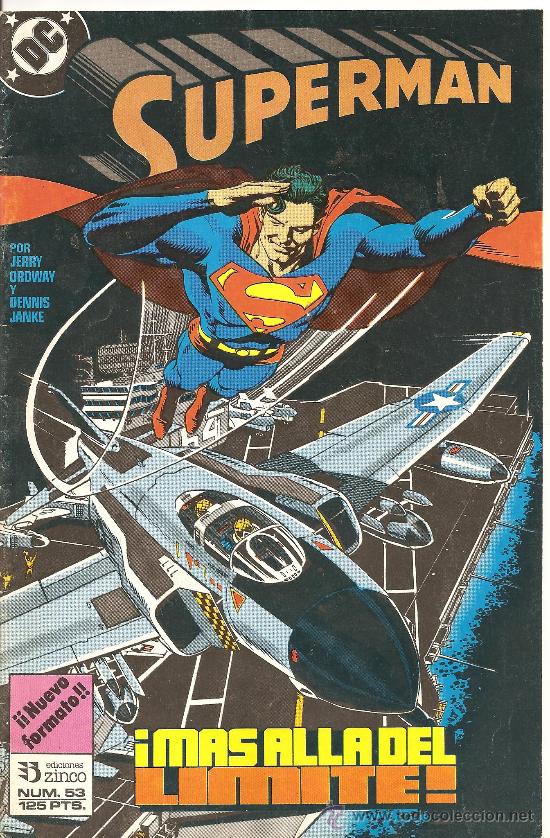 C&oacute;mics: Superman. &iexcl;Mas alla del limite! N&ordm;53. Ed.Zinco - Foto 1