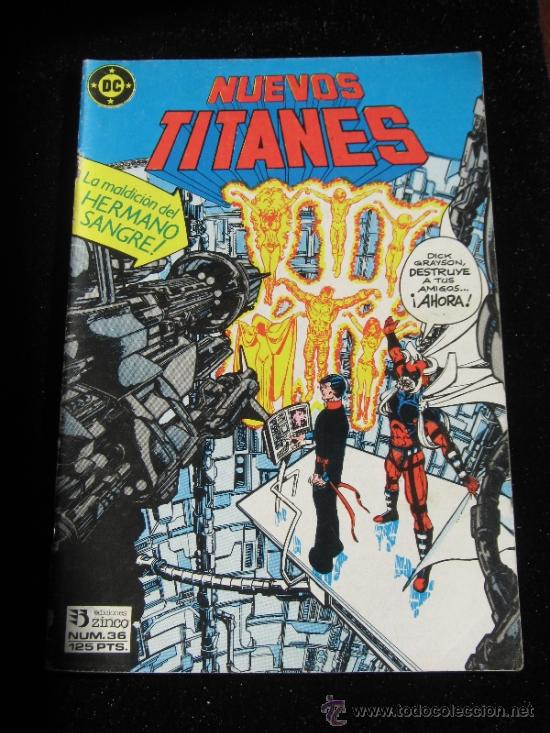 C&oacute;mics: NUEVOS TITANES N&ordm; 36 ZINCO - Foto 1