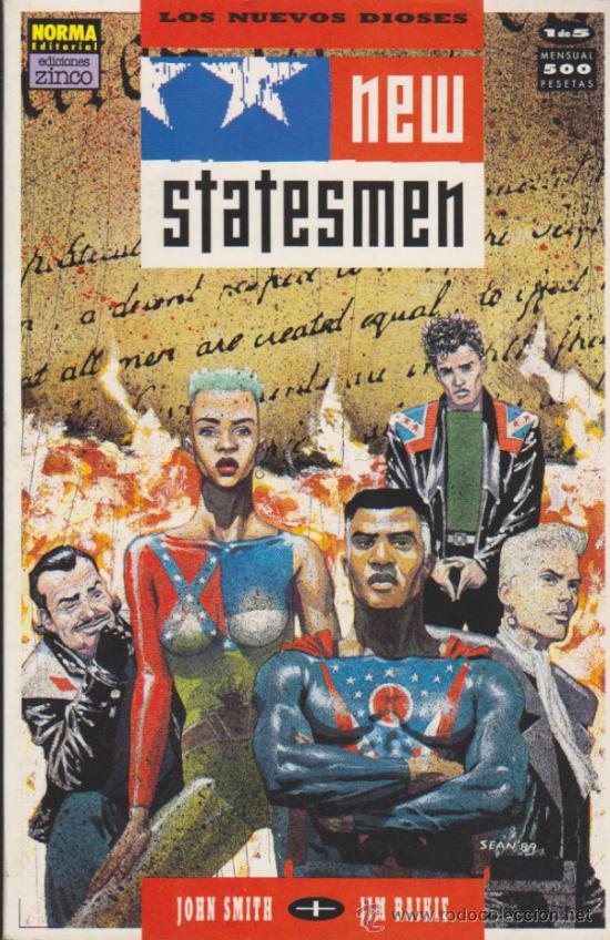 C&oacute;mics: New Statesmen. Completa 5 ejemplares. - Foto 1
