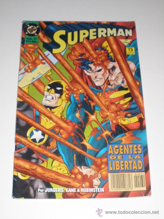 C&oacute;mics: SUPERMAN - NUMERO 31 - AGENTES DE LA LIBERTAD (EDICIONES ZINCO) - Foto 1