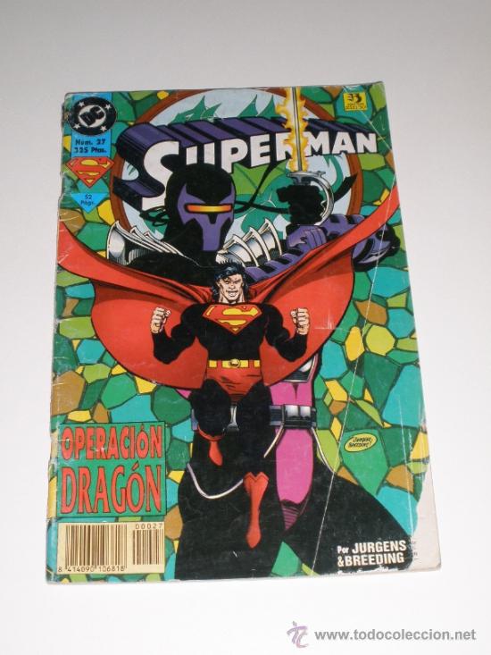 C&oacute;mics: SUPERMAN - NUMERO 27 - OPERACION DRAGON (EDICIONES ZINCO) - Foto 1