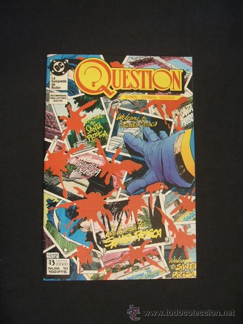 C&oacute;mics: QUESTION - N&ordm; 10 - EDICIONES ZINCO - COMO NUEVO - - Foto 1