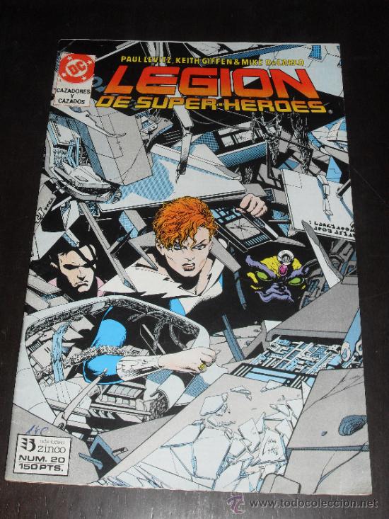 C&oacute;mics: LEGION DE SUPER-HEROES N&ordm; 20 comics DC ZINCO - Foto 1