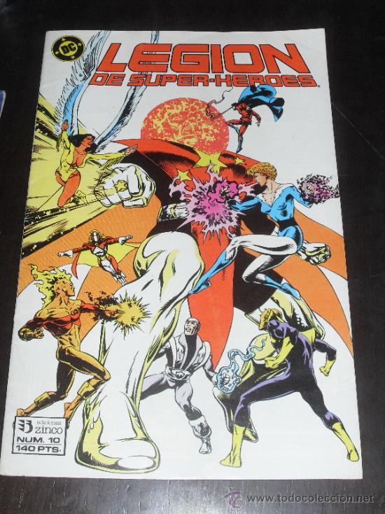 C&oacute;mics: LEGION DE SUPER-HEROES N&ordm; 10 comics DC ZINCO - Foto 1