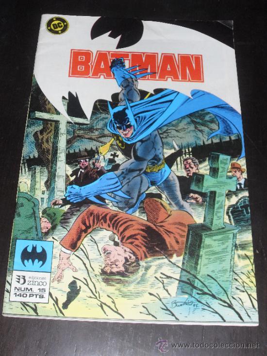 C&oacute;mics: BATMAN N&ordm; 15. VOL. 2. DC COMICS. EDICIONES ZINCO. - Foto 1