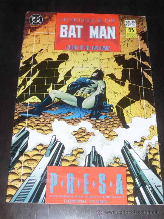 C&oacute;mics: LEYENDAS DE BATMAN N&ordm; 14. PRESA CAPITULO CUARTO. DC COMICS. EDICIONES ZINCO. - Foto 1