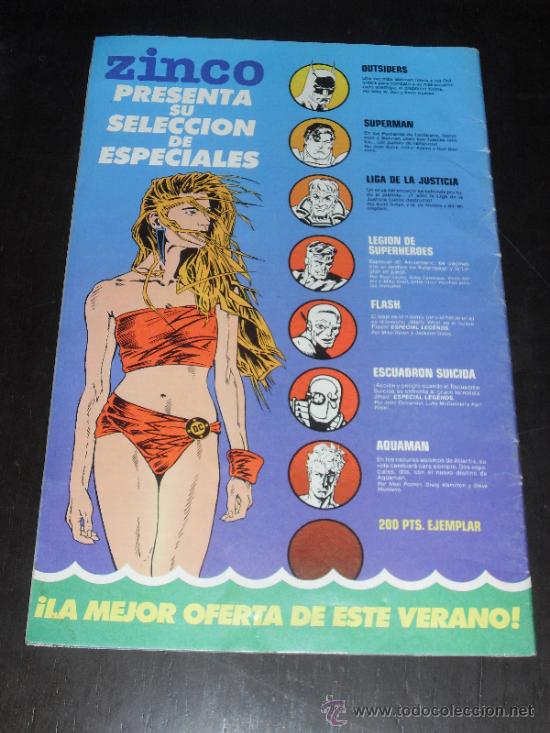 C&oacute;mics: LEGION DE SUPER-HEROES N&ordm; 10 comics DC ZINCO - Foto 2