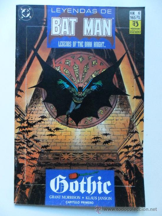 C&oacute;mics: LEYENDAS DE BATMAN N&ordm; 6 GOTHIC CAP&Iacute;TULO PRIMERO . MORRISON . JANSON - Foto 1
