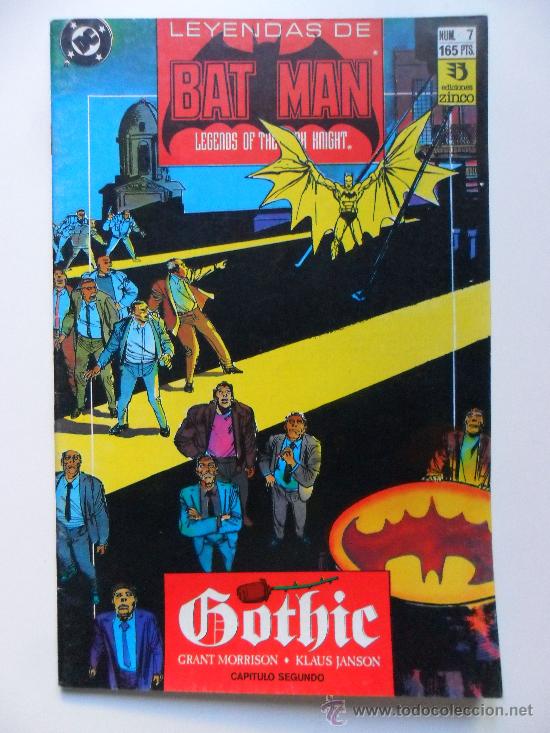 C&oacute;mics: LEYENDAS DE BATMAN N&ordm; 7 GOTHIC CAP&Iacute;TULO SEGUNDO . MORRISON . JANSON - Foto 1