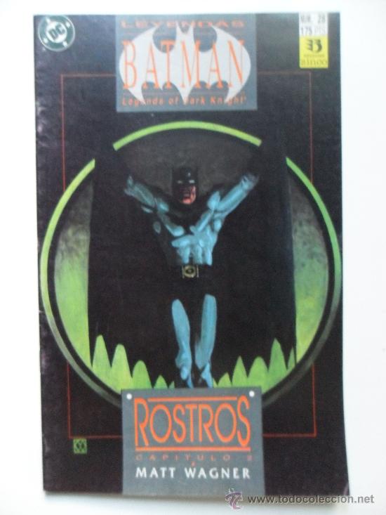 C&oacute;mics: LEYENDAS DE BATMAN N&ordm; 28 ROSTROS CAP&Iacute;TULO 2 - Foto 1