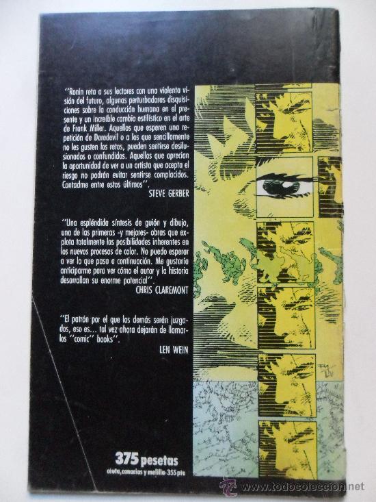 C&oacute;mics: RONIN LIBRO DOS . FRANK MILLER . ZINCO - Foto 2