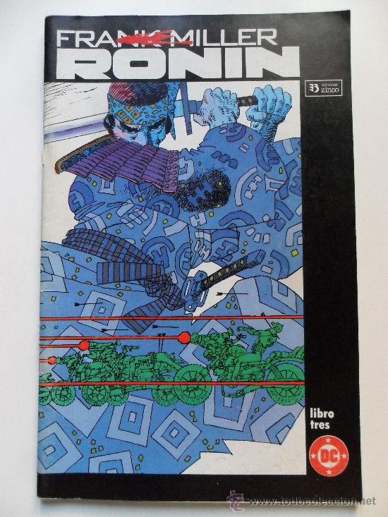 C&oacute;mics: RONIN LIBRO TRES . FRANK MILLER . ZINCO - Foto 1