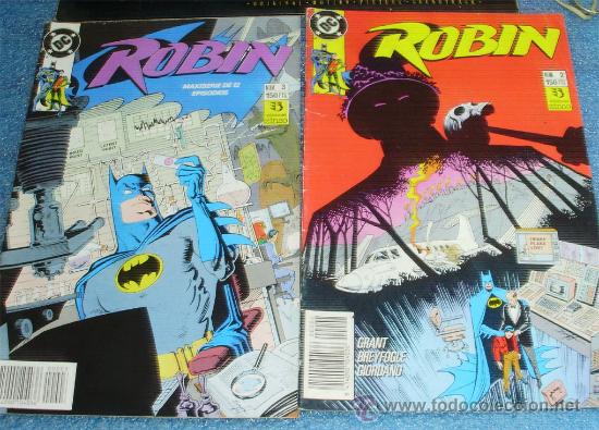 C&oacute;mics: ROBIN 2 NUMEROS: 2 - 3 DC ZINCO 1.991 - Foto 1