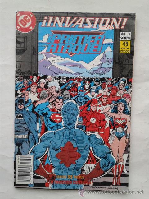 C&oacute;mics: EDICIONES ZINCO- INVASION- PRIMER ATAQUE N&ordm; 2 y N&ordm; 3 - Foto 1