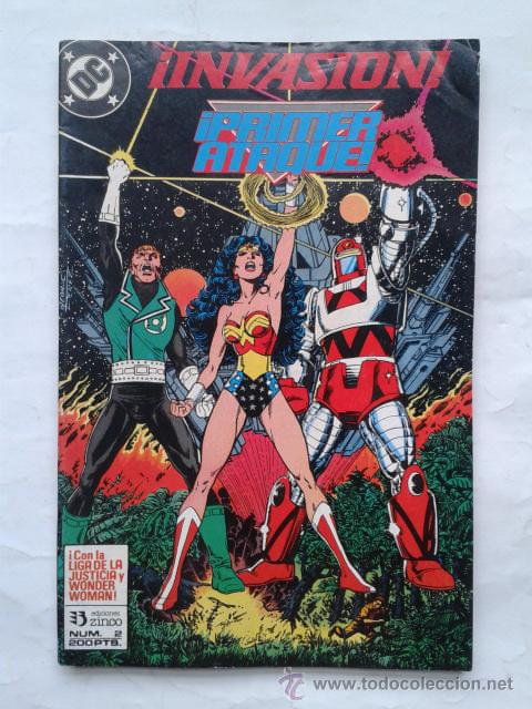 C&oacute;mics: EDICIONES ZINCO- INVASION- PRIMER ATAQUE N&ordm; 2 y N&ordm; 3 - Foto 2