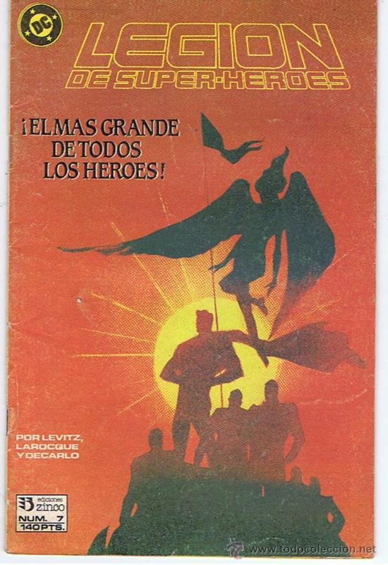 C&oacute;mics: COMIC LEGION DE SUPERHEROES N&ordm;7 - Foto 1