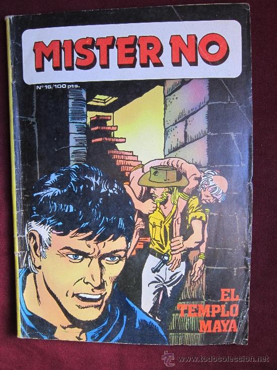 C&oacute;mics: MISTER NO, N&ordm; 16. EL TEMPLO MAYA. EDICIONES ZINCO 1983 - Foto 1