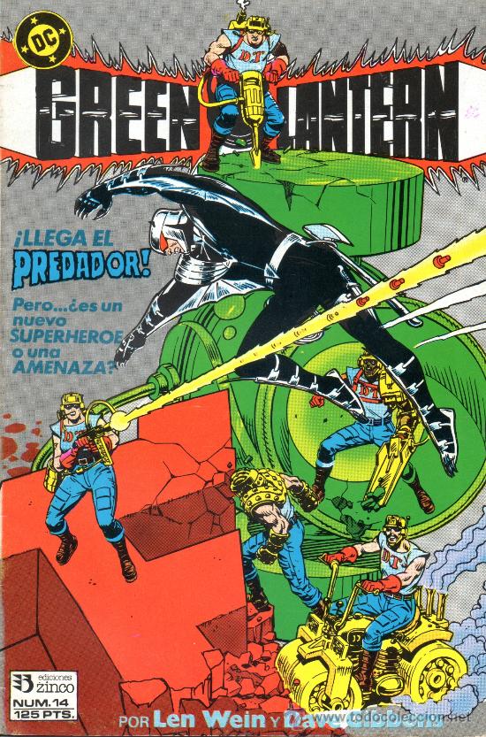 C&oacute;mics: GREEN LANTERN N&ordm; 14. ( LINTERNA VERDE ) DC - E. ZINCO - Foto 1