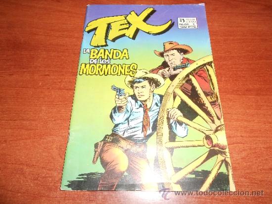 C&oacute;mics: TEX N&ordm; 1. LA BANDA DE LOS MORMONES. EDICIONES ZINCO. - Foto 1