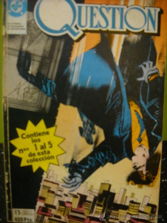C&oacute;mics: QUESTION. RETAPADO CON LOS NUMEROS 1 AL 5. DE DENNIS ONEIL Y DENYS COWAN - Foto 1