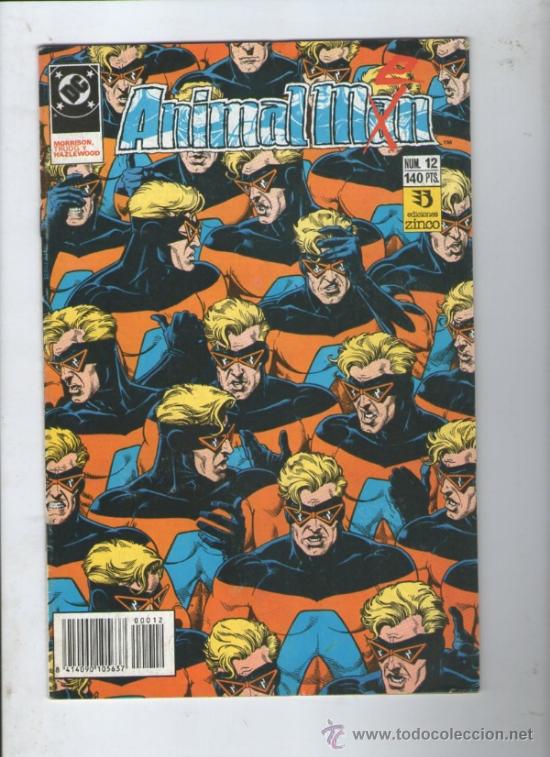 C&oacute;mics: ANIMAL MAN n&ordm; 12.GRANT MORRISON.ZINCO -B6 - Foto 1