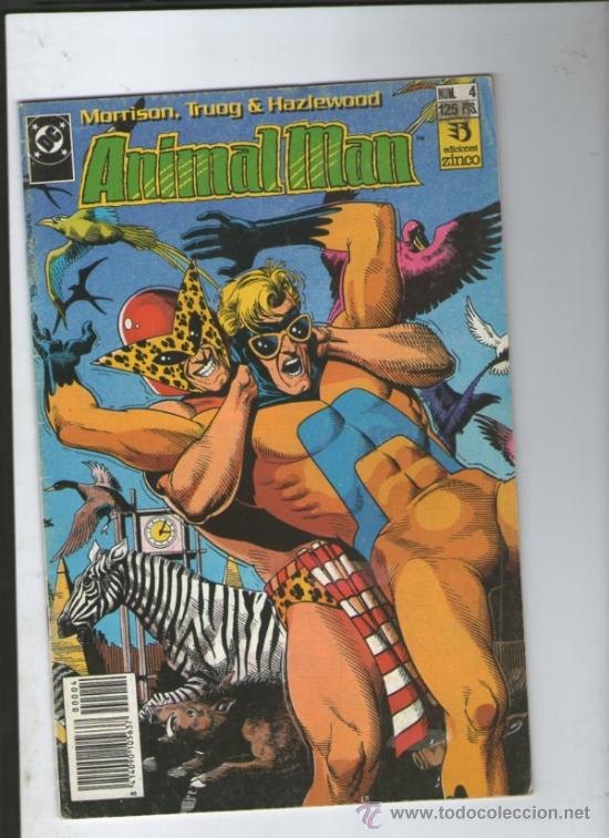 C&oacute;mics: ANIMAL MAN n&ordm; 4.GRANT MORRISON.ZINCO -B6 - Foto 1