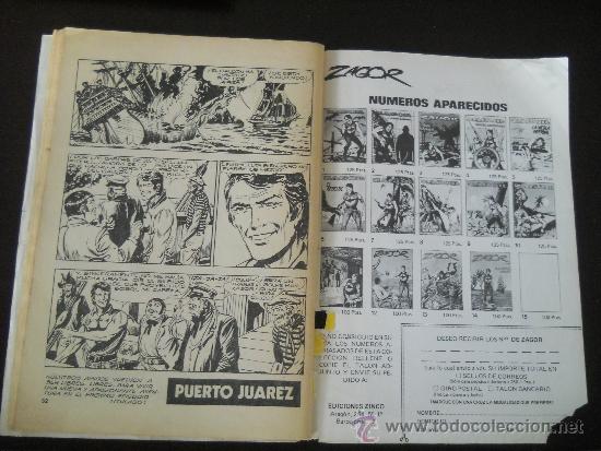 C&oacute;mics: ZAGOR N&ordm; 15 - EL CAPITAN SERPIENTE - EDICIONES ZINCO - A&Ntilde;O 1983 - Foto 6
