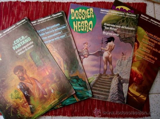C&oacute;mics: LOTE 17 DOSSIER NEGRO - N&ordm; 200-217 - ED. ZINCO - COMIC DE MIEDO, TERROR - ALAN MOORE - Foto 3