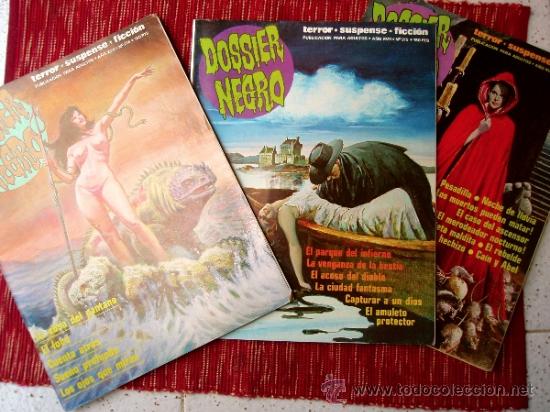 C&oacute;mics: LOTE 17 DOSSIER NEGRO - N&ordm; 200-217 - ED. ZINCO - COMIC DE MIEDO, TERROR - ALAN MOORE - Foto 4