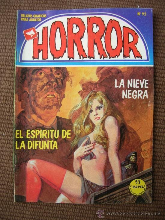 C&oacute;mics: HORROR N&ordm; 92: LA NIEVE NEGRA - EL ESPIRITU DE LA DIFUNTA - Foto 1