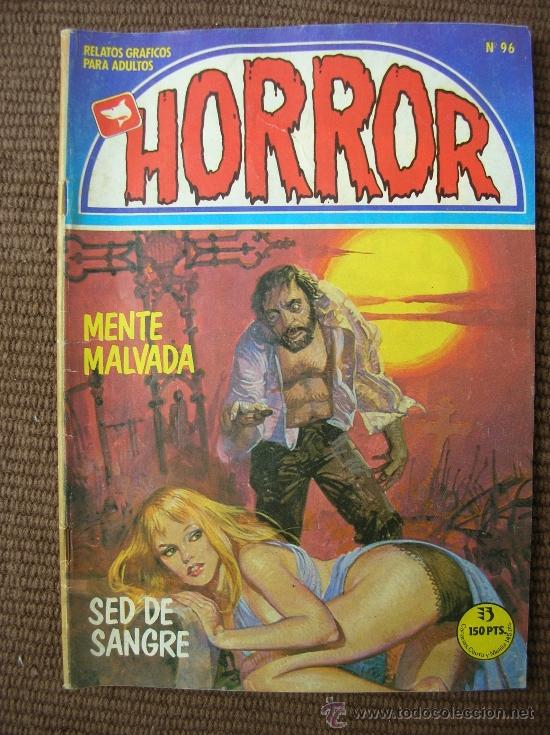 C&oacute;mics: HORROR N&ordm; 96: MENTE MALVADA - SED DE SANGRE - Foto 1