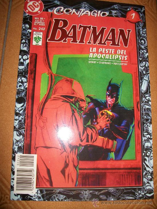 C&oacute;mics: BATMAN - CONTAGIO 1 - DC - N&ordm; 242 - Foto 1