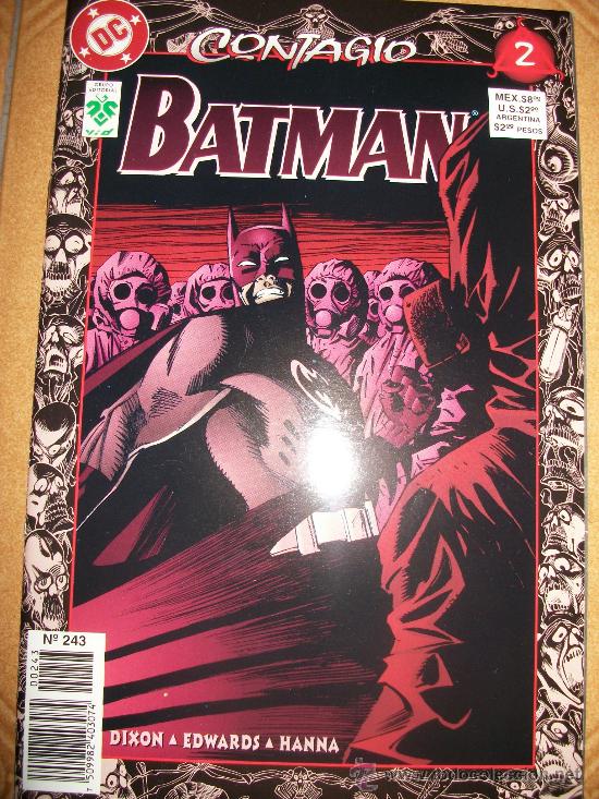 C&oacute;mics: BATMAN - CONTAGIO 2 - DC - N&ordm; 243 - Foto 1