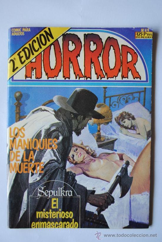 C&oacute;mics: COMIC HORROR N&ordm; 49. EDICIONES ZINCO - Foto 1