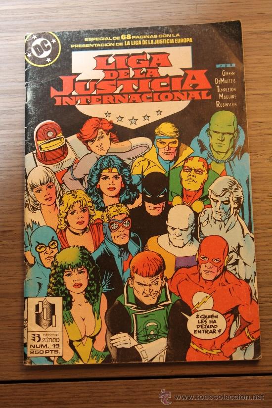 C&oacute;mics: Liga de la Justicia Internacional 19 Zinco - Foto 1