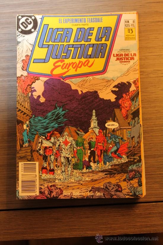 C&oacute;mics: Liga de la Justicia Europa 8 Zinco - Foto 1