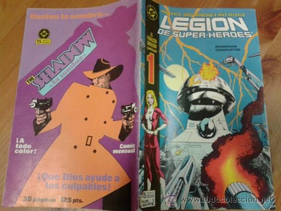 C&oacute;mics: LEGION DE SUPER HEROES N&Uacute;MERO 1 - ZINCO 1987 - Foto 1