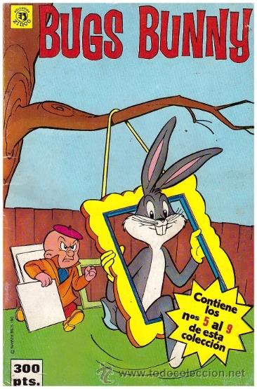 C&oacute;mics: Comic Bugs Bunny - Retapado con los numeros 5, 6, 7, 8 y 9 - Foto 1