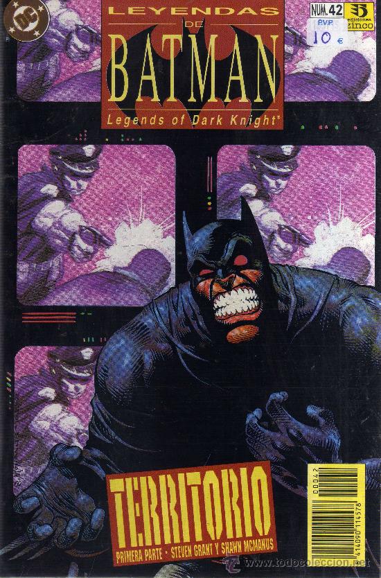 C&oacute;mics: LEYENDAS DE BATMAN TERRITORIO DE GRANT Y MCMANUS COMPLETA 2 N&ordm; - Foto 1
